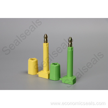 Economic Plastic coated Bolt seals for door lock